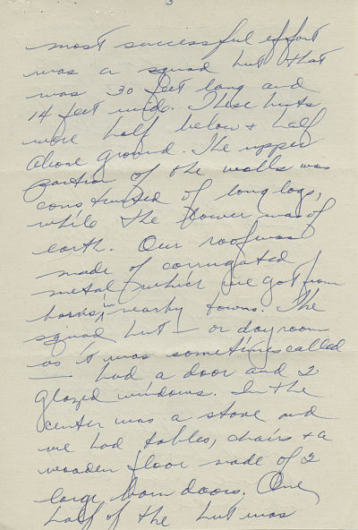 Letter from Pfc. Robert Zulin [Radio Operator in Tank Destroyer Battalion] to Dean Daniel B. Jett