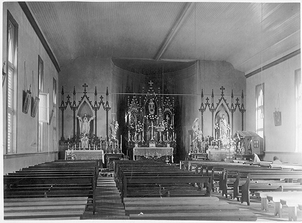 St. Genevieves Catholic Church interior
